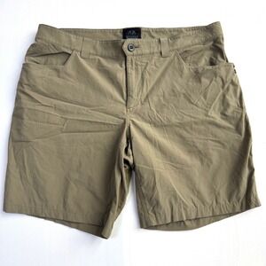 Kuiu sz 38 9"  Khaki Tan Shorts Hiking Performance Utility Gorpcore